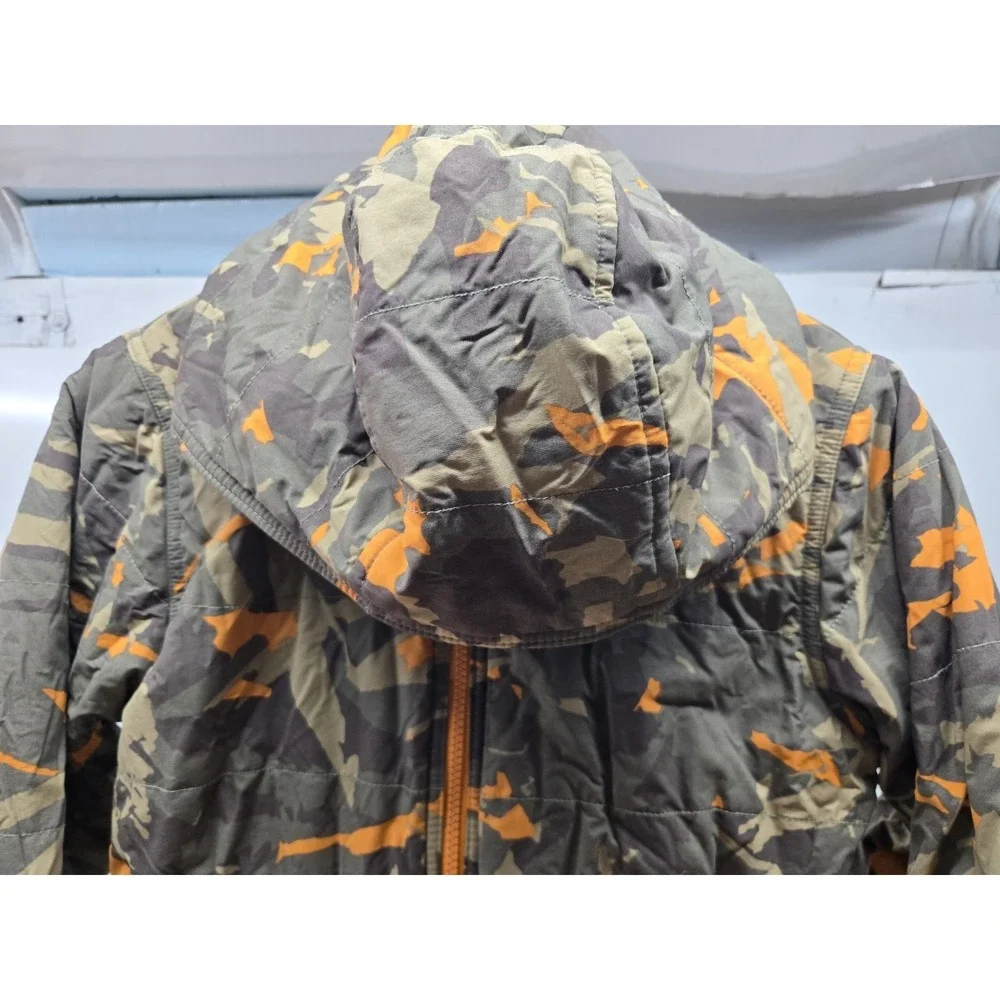 Columbia Reversible Jacket, Youth Boys XL , Camo/Gray